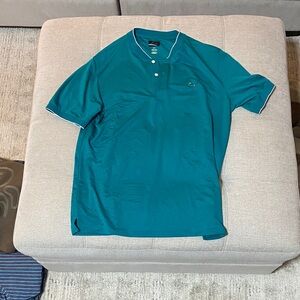 Greg Norman Collection Teal Polo Shirt